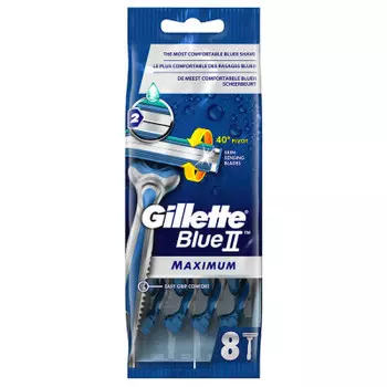 Станок Gillette блю ii максимум 8 шт муж одноразовый