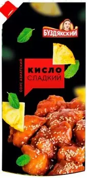 Соус буздякский 190 г кисло сладкий дой-пак