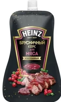 Соус хайнц 200 г брусничный дой-пак