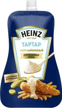 Соус хайнц 200 г тартар майонезный дой-пак