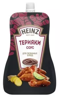 Соус хайнц 200 г терияки дой-пак