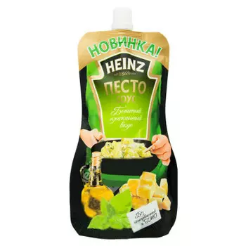 Соус Heinz 230 г песто дой-пак