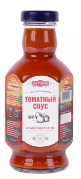 Соус ратибор 385 г томатный краснодарский ст/б