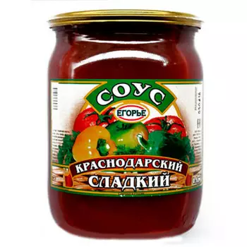 Соус сладкий Егорье Краснодарский 500мл