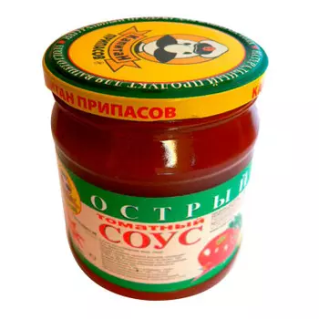Соус томатный острый Капитан Припасов 480г