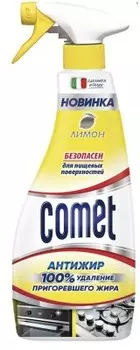 Спрей комет 500 мл антижир лимон