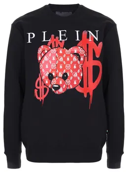 Толстовка-унисекс хлопковая с принтом PHILIPP PLEIN