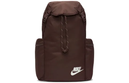 Nike Рюкзак Heritage из полиэстера, обычный, унисекс, земляной, коричневый