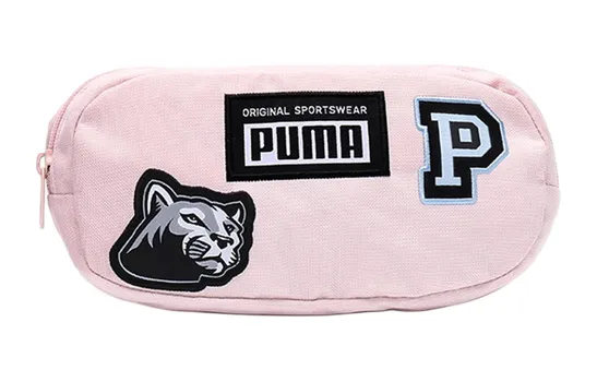 PUMA Тканевая поясная сумка-трансформер унисекс розового цвета