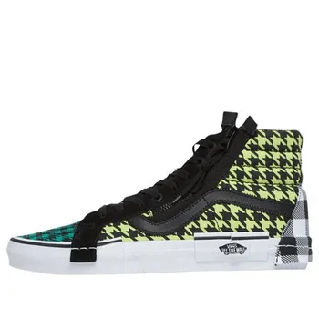 Кроссовки sk8-hi 'what the buffalo - multi plaid' Vans, зеленый