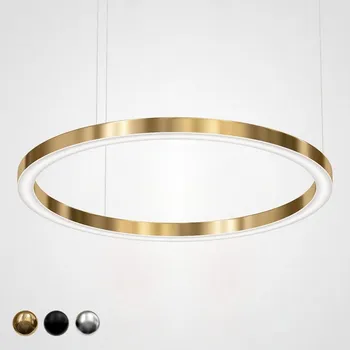 Подвесной светильник LED (люстра) Light Ring Horizontal D120 Золото ImperiumLoft 40.1454-120 (177925-22)