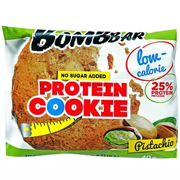 Печенье Bombbar Фисташка неглазированное 40 гр