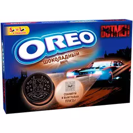 Печенье Oreo с какао и начинкой со вкусом шоколада 228 гр