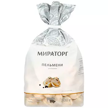 Пельмени Мираторг Домашние свино-говяжьи 800 гр