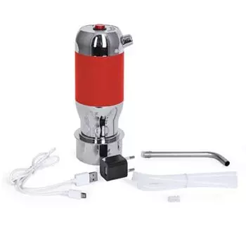 Помпа электрическая Ecotronic PLR-200 red на аккумуляторе с USB-адаптером (в коробке)