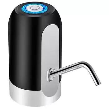 Помпа Aqua Work H-RP14 на аккумуляторе от USB, черная для 19л бутылей