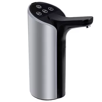 Помпа Ecotronic PLR-220 silver электрическая на аккумуляторе от USB-адаптера для 19л бутылей
