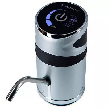 Помпа Ecotronic PLR-530 электрическая на аккумуляторе от USB-адаптера для 19л бутылей