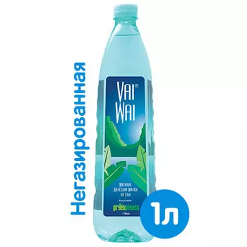 Природная питьевая Vai Wai 1 литр, без газа, пэт, 12 шт. в уп.