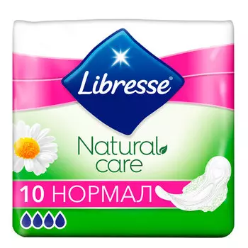 Прокладки Libresse natural ultra 4 капли 10 шт