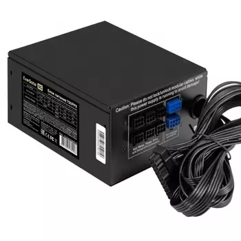 Блок питания ExeGate 750W 750PPX black (EX292336RUS)