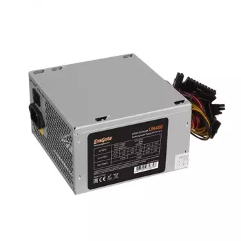 Блок питания ExeGate 450W ATX-UN450 (EX244554RUS) Grey