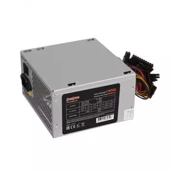 Блок питания ExeGate 500W ATX-UN500 (EX244555RUS-S) Grey