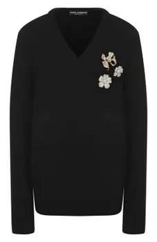 Шерстяной пуловер Dolce & Gabbana