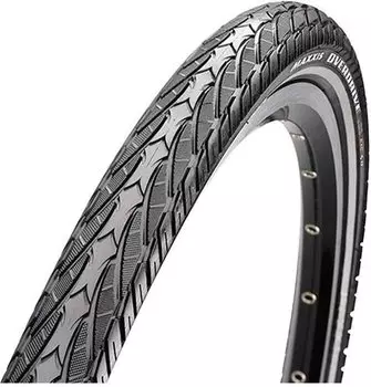 Велопокрышка Maxxis Overdrive MaxxProtect, 26x1.75x2.0, 60 TPI, wire, 70a, черная, TB64110400