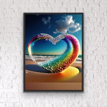 5D DIY Алмазная картина Красивые цветы и бабочки Алмазная вышивка Набор для вышивки крестом Полный горный хрусталь Мозаика Домашний декор Подарок Round 20x30cm