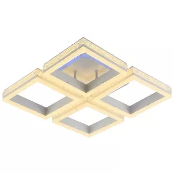 Потолочный диммируемый светильник с пультом ДУ Profit Light 6000/4 WHT 224W+8W RGB