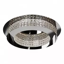 Потолочная светодиодная люстра с ПДУ iLedex Event WX7005-1C60 Хром