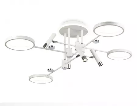 Потолочная светодиодная люстра с пультом ДУ Ambrella light COMFORT FL51648