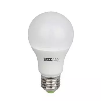 Лампа светодиодная для растений PPG A60 AGRO 9Вт грушевидная E27 230В IP20 JazzWay 5002395
