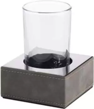 Стакан Kassatex Pelle AEL-T-TAN настольный