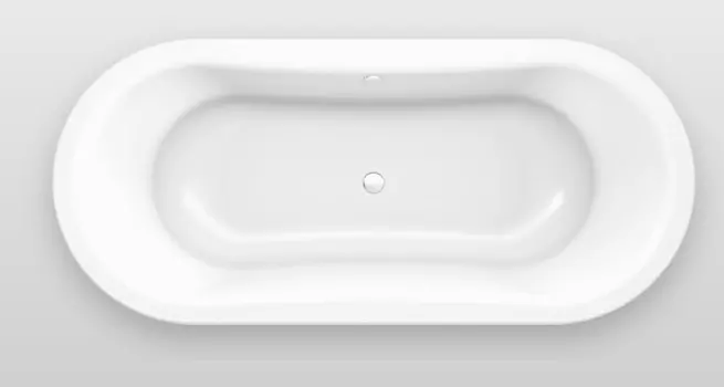 Стальная ванна BLB Duo Comfort Oval B80O
