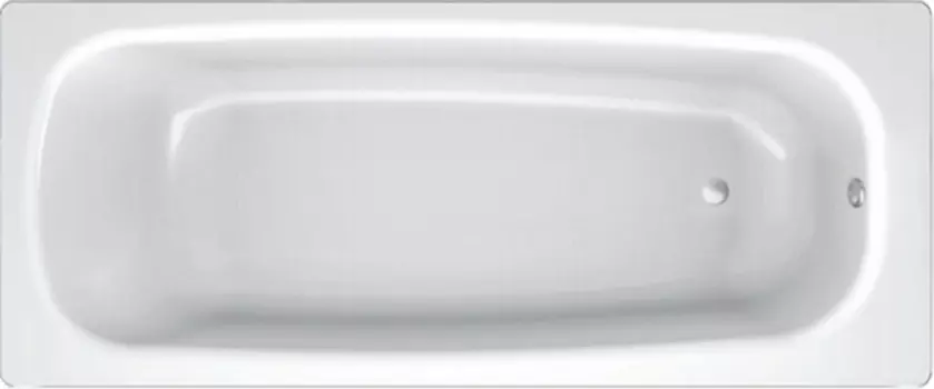 Стальная ванна BLB Universal B50H 150x70 см, с шумоизоляцией