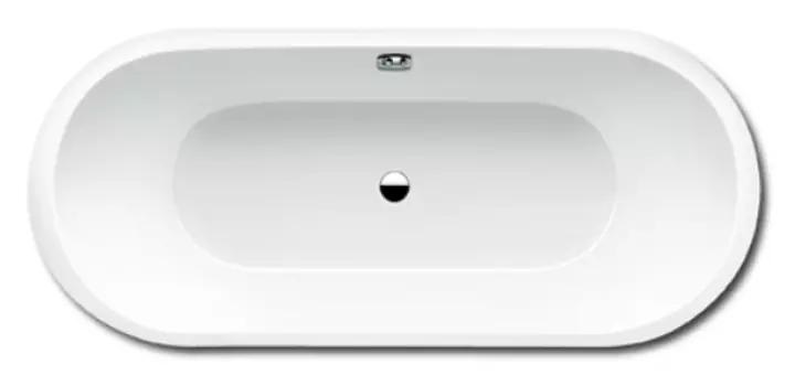 Стальная ванна Kaldewei Classic Duo Oval 111 с покрытием Easy-Clean 180x80 см 291200013001