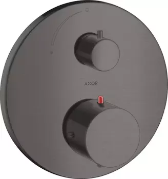 Термостат Axor Starck 10700340 для душа, шлифованный черный хром
