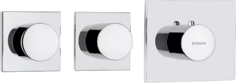 Термостат Bossini OKI 2 Outlets LP Z031203 для ванны с душем, хром