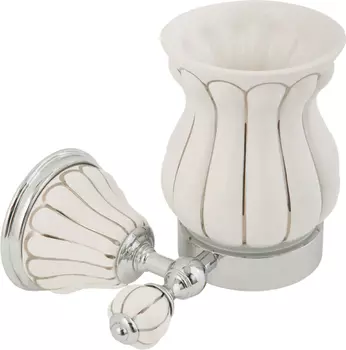Стакан Migliore Olivia 17568 хром с декором