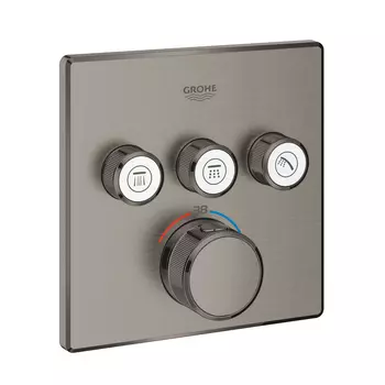Термостат Grohe Grohtherm SmartControl 29126AL0 для ванны с душем темный графит матовый