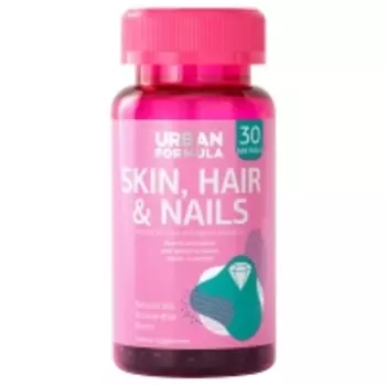 Urban Formula Skin, Hair &amp; Nails BB Ultra complex - Биологически активная добавка к пище BB Ультра комплекс, 30 капсул