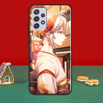 Ударный чехол Kaedehara Kazuha Genshin для Samsung A51 A71 A50 A70 A41 A31 A11 A10 A52S A21S A12 A22 A32 A42 A52 A72 Samsung A10
