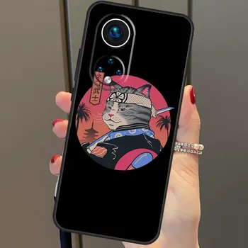Neko Ramen Japan Cat Anime для Huawei P30 Pro P20 P40 Nova 5T 9 P Smart Z 2021, чехол для Honor 8X 9X 10i 50 Lite Huawei Nova 9