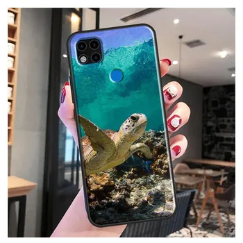 Чехол с морской черепахой для Redmi 10, чехол для Xiaomi Redmi Note 11 Pro 8 9 10 Pro 8T 9S 10S 9A 9C 9T, чехол Fundas Redmi 7A