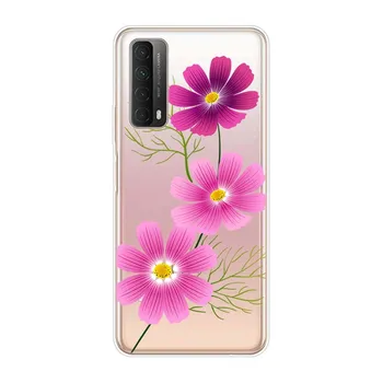 Love Fresh Flowers для Huawei Y9S Y6S Y8S Y9A Y7A Y8P Y7P Y5P Y6P Y7 Y6 Y5 Pro Prime 2020 2019 мягкий чехол для телефона Y6 2018