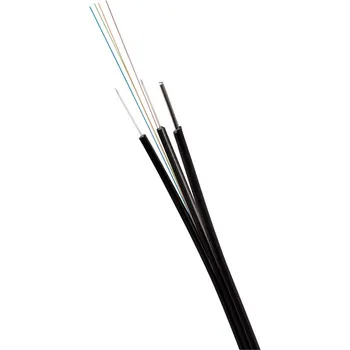 Кабель волоконно-оптический 9/125, 2 волокна Lanmaster LAN-OFC-FUFT2-S7-LS универсальный FTTH Drop с подвесным элементом, плоский, FRP, LSZH IEC 60332