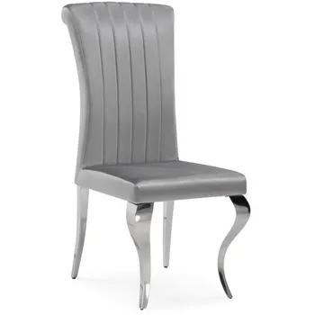 Стул Woodville на металлокаркасе Lund dark grey / steel 15382