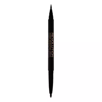 Подводка для глаз REVOLUTION AWESOME DUAL EYELINER FELT AND KOHL